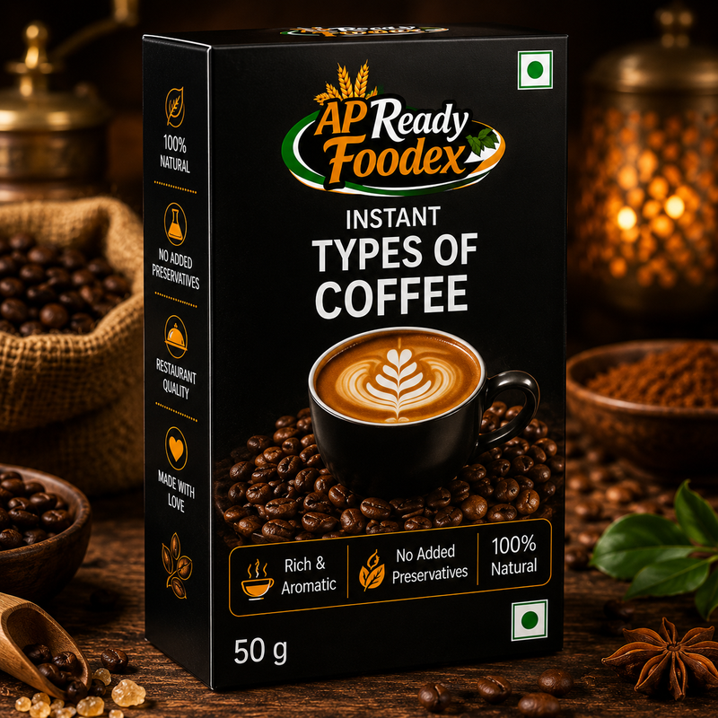 AP Ready Foodex Instant Coffee Premix – Hot & Cold Coffee