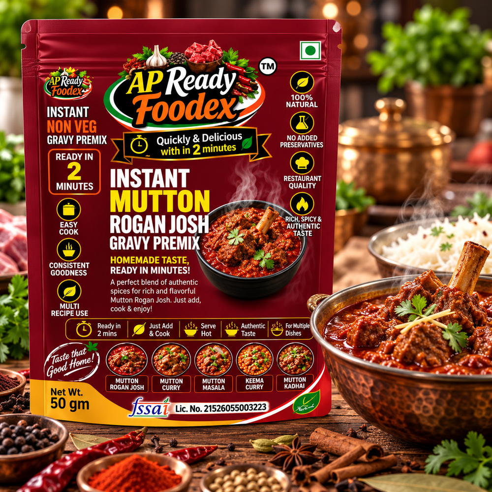 Instant Mutton Rogan Josh Gravy Premix