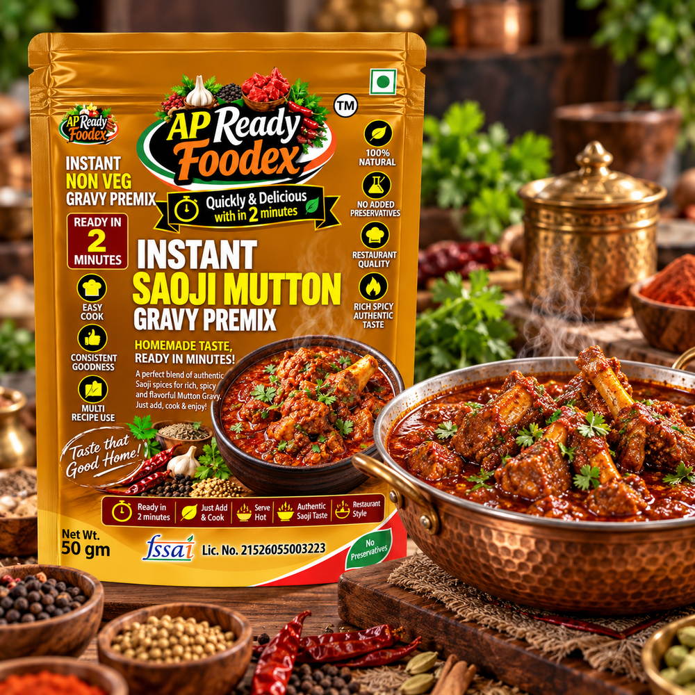 Instant Saoji Mutton Gravy Premix