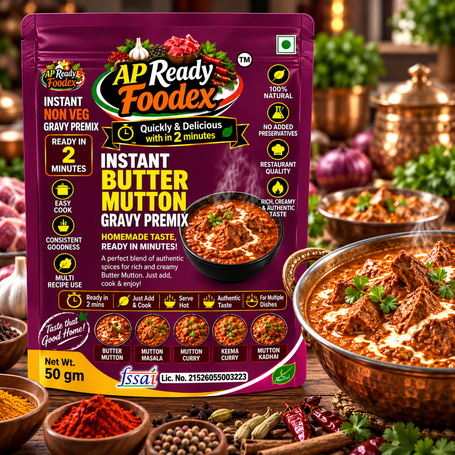 Instant Butter Mutton Gravy Premix