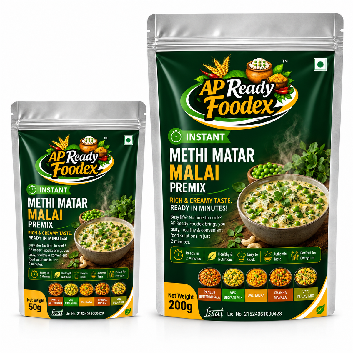 Methi Matar Malai